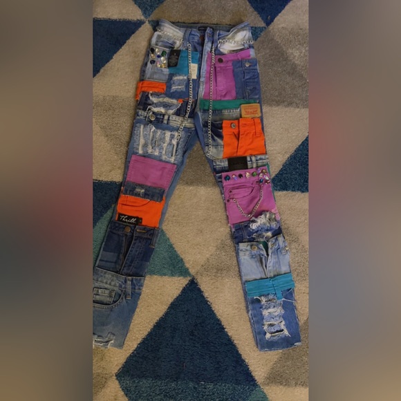 Patchwork jeans - Picture 3 of 5